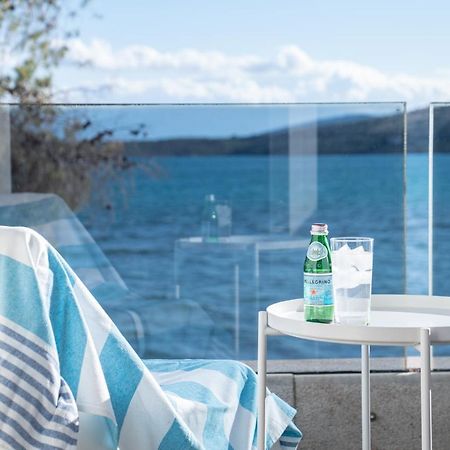 Seaside Maisonette In Итеа Екстериор снимка