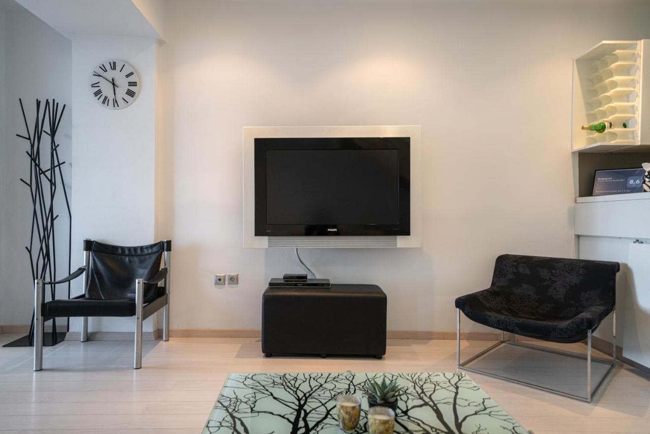 Seaside Maisonette In Итеа Екстериор снимка